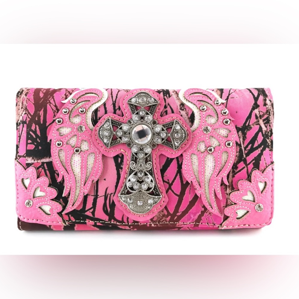 Camouflage Women's Crossbody Wallet
